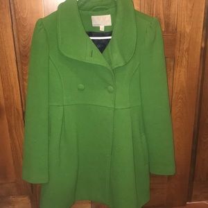 Beautiful women’s green pea coat!